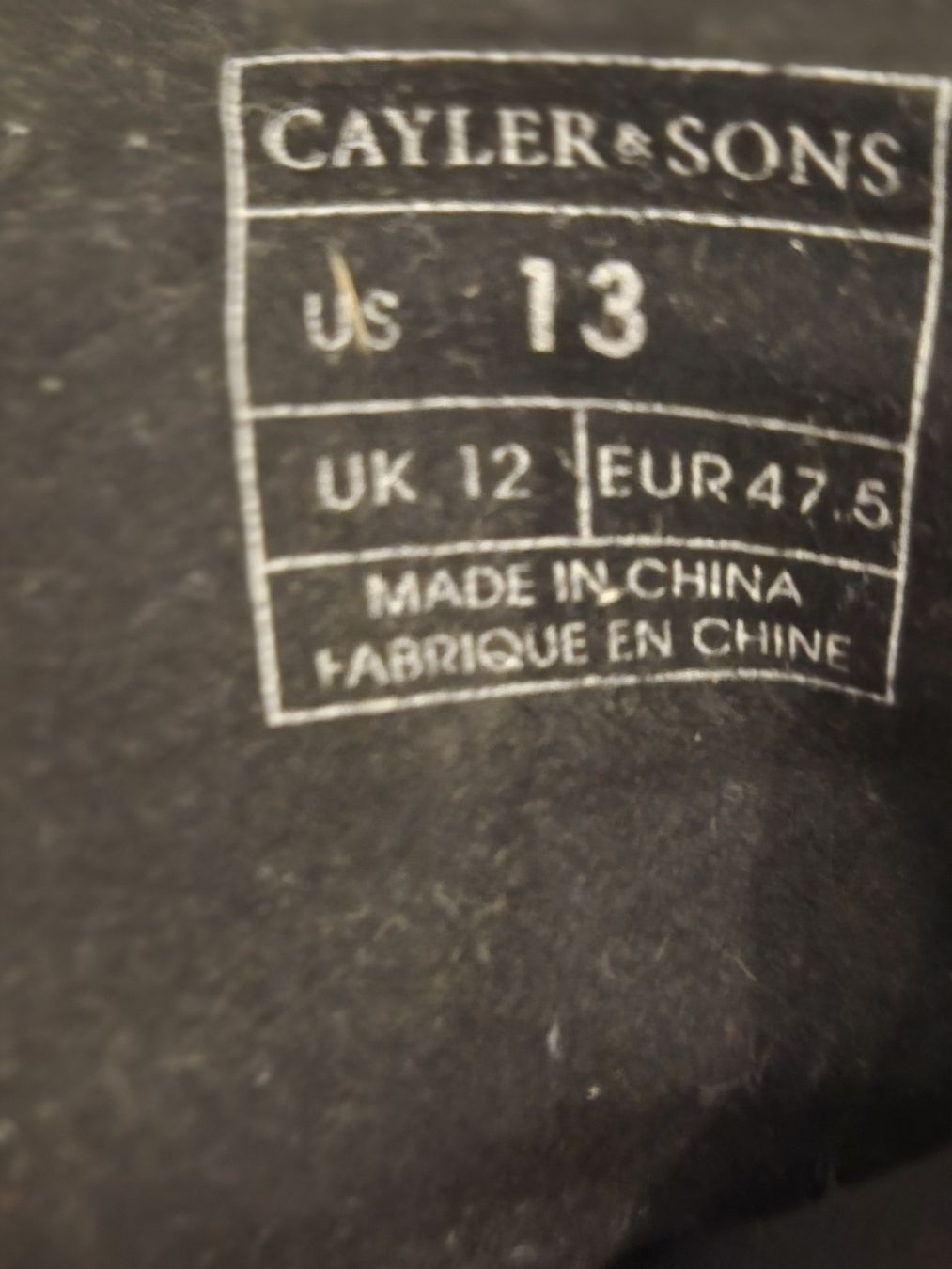 Herrenschuhe: Sneker Cayler Sons – Gebraucht aus Oberglatt ZH von bru_7mv7 2