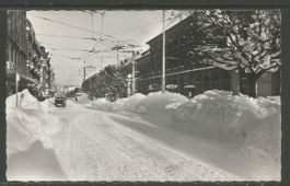Carte P de 1962 (La Chaux-de-Fonds / Avenue Léopold-Robert)