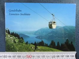 GONDELBAHN EMMETTEN-STOCKHÜTTE BERGRESTAURANT RINDERBÜHL