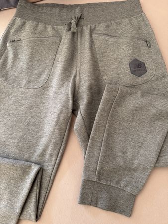 New Balance Jogginghose, Grau, Grösse Large