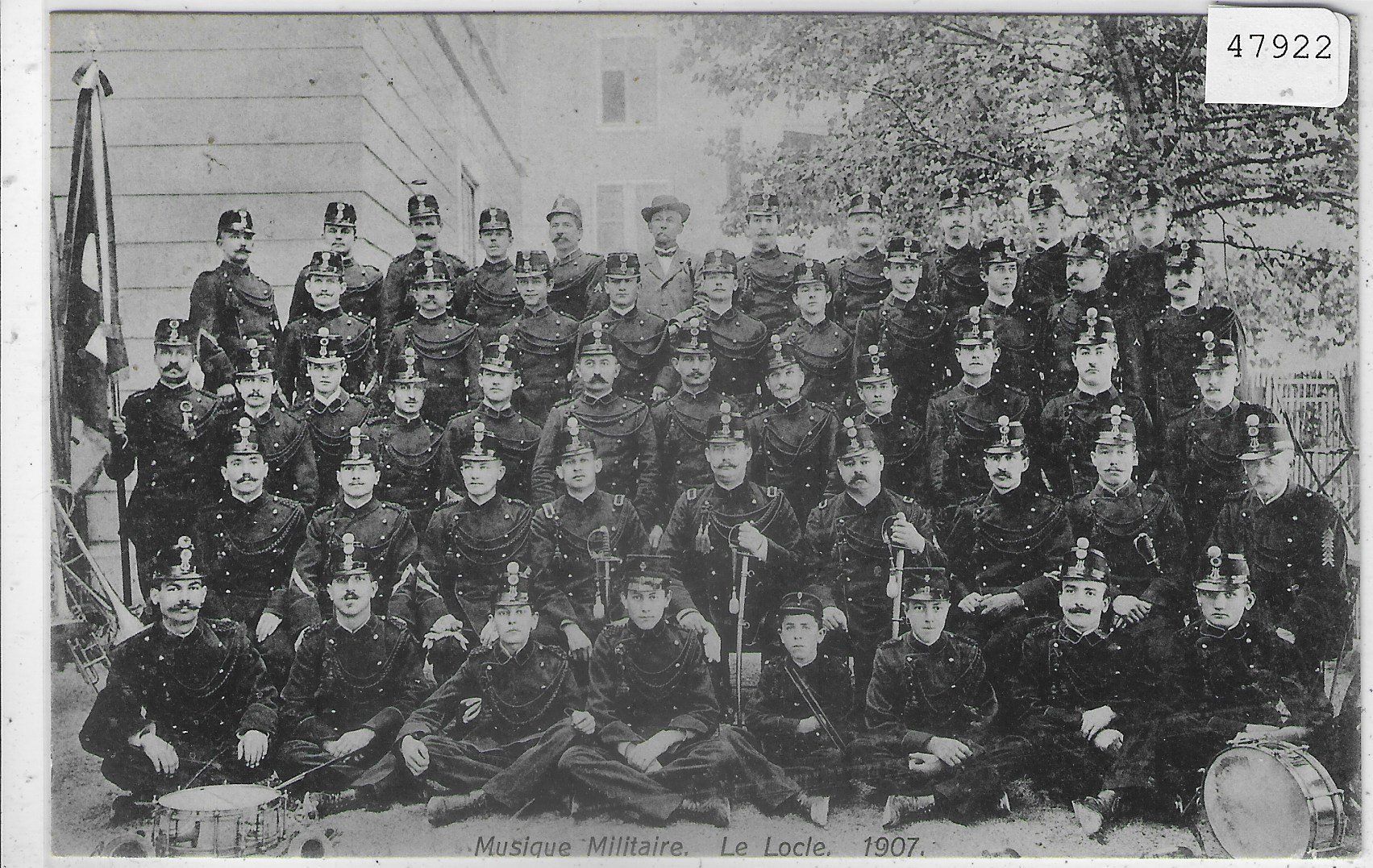 Cartes postales: Musique Militaire Le Locle 1907 – D'occasion à Ettingen par Kartenplanet
