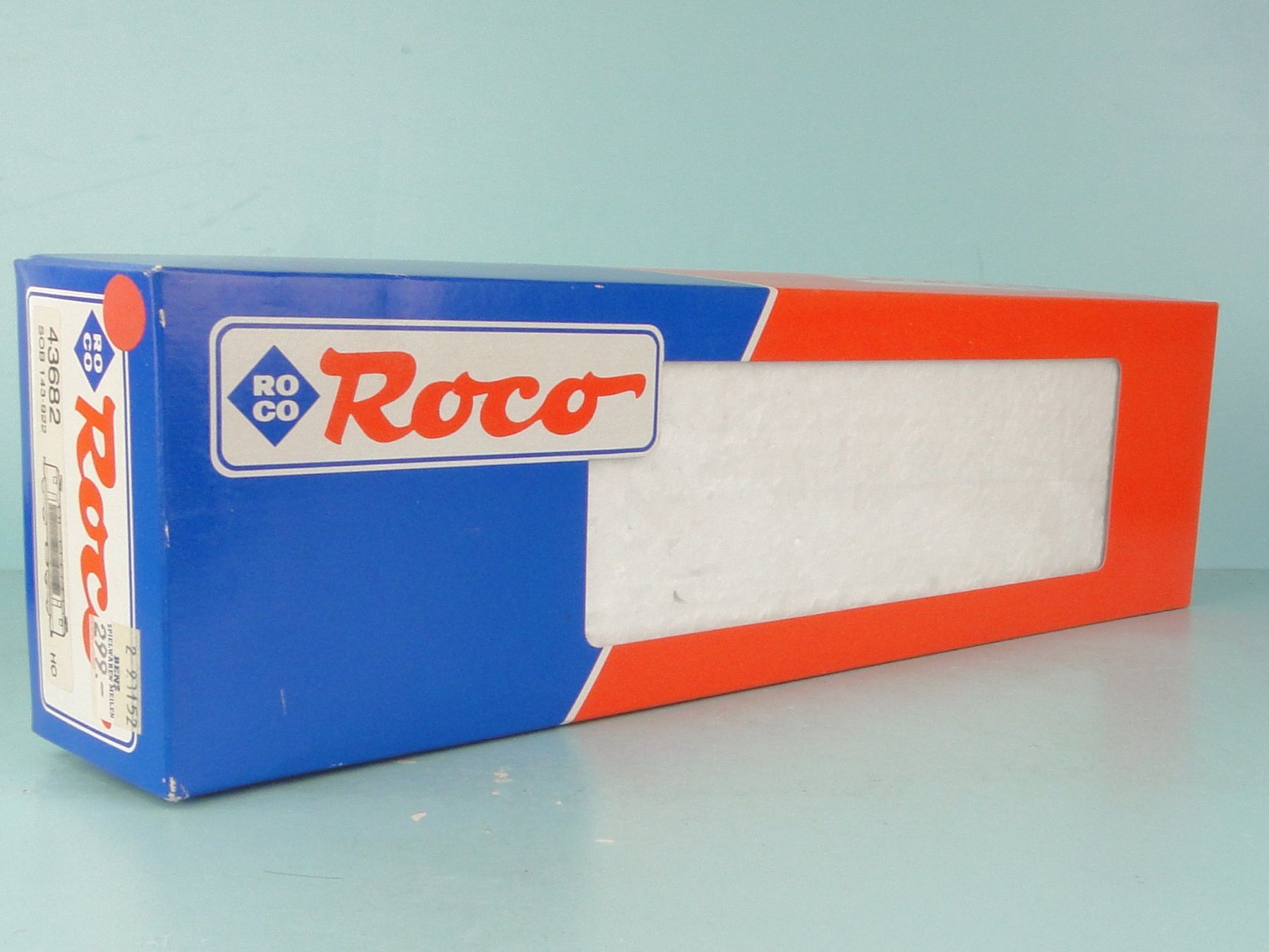 Märklin Modellini di ferrovie: ROCO leerer Karton 43682 SOB 143 – Usato da Bülach venduto da cann11