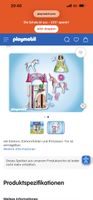 Playmobil Schloss mit Einhorn Prinzessin Figuren gebraucht
