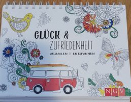 Malbuch Glueck & Zufriedenheit Ausmalen & Entspannen