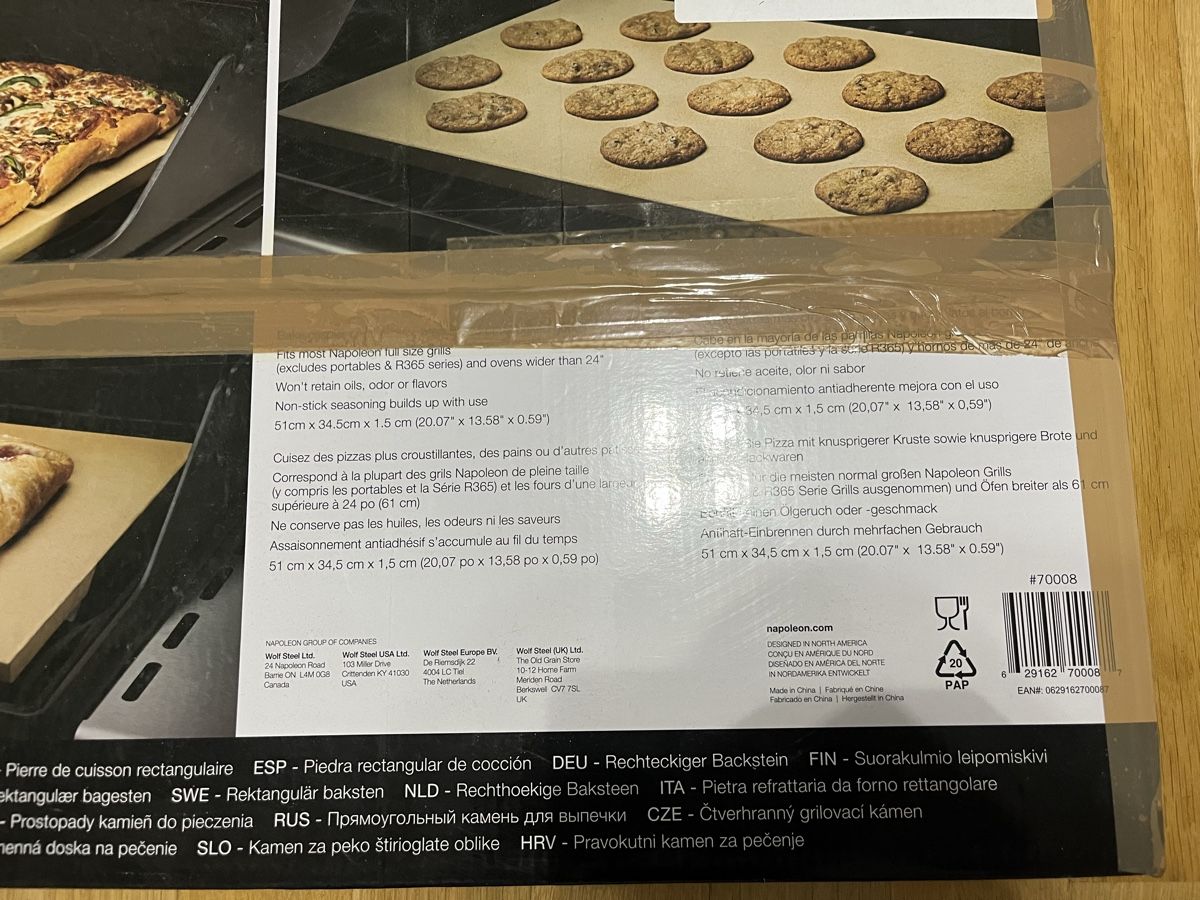Küchengeräte: Napoleon Backstein / Pizzastein unbenutzt – Neu (gemäss Beschreibung) aus Allschwil von mpant02 1
