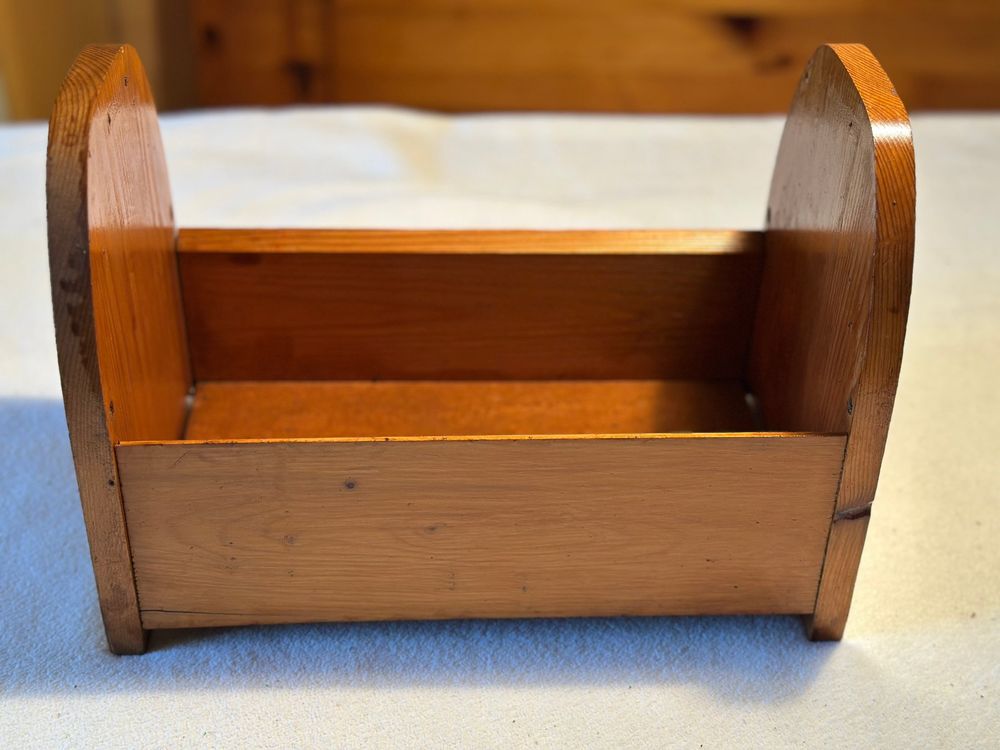 Toilette En Bois Ancienne Miniature Pour Maison De Poupée (occasion)