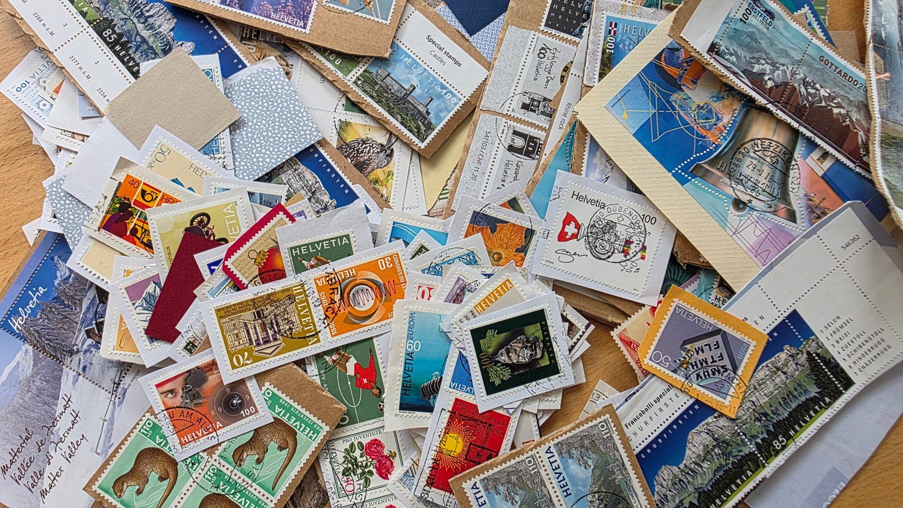 Tutti i francobolli: Briefmarken Schweiz – Usato da Wettswil venduto da Schnuebe 2