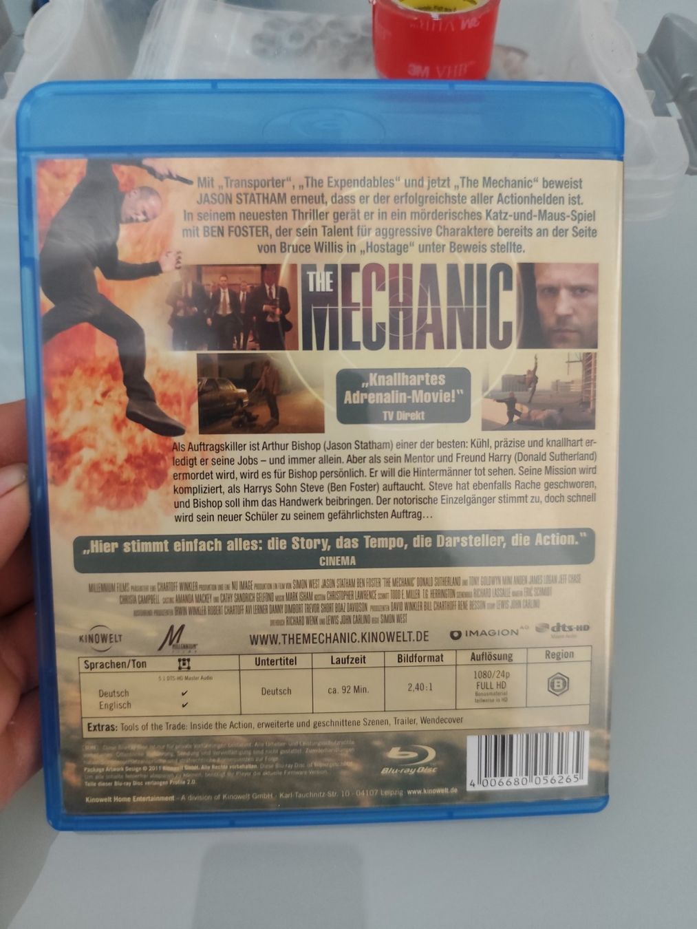 Tutti i DVDs: The Mechanic – Usato da Oetwil an der Limmat venduto da Fernando-bras 1