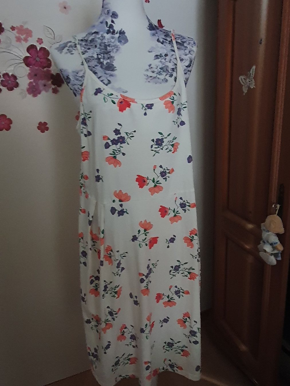 Kleider: Sommerkleid Blumig XL – Neu (gemäss Beschreibung) aus Klingnau von Fee1960