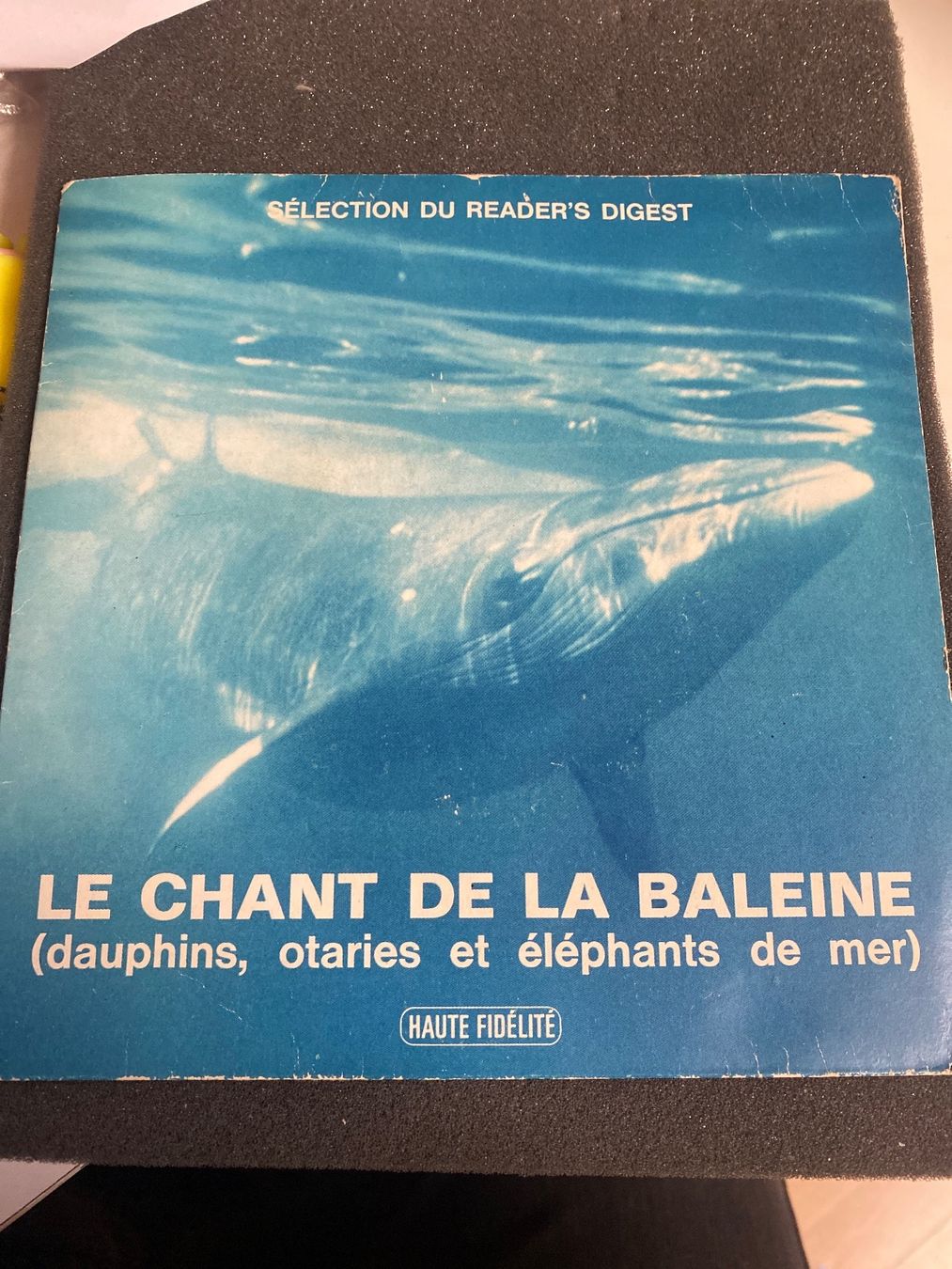 Schallplatten: 45 TOURS - LE CHANT DE LA BALEINE – Gebraucht aus Le Brassus von cinema13