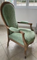 Fauteuil rustique rembourré
