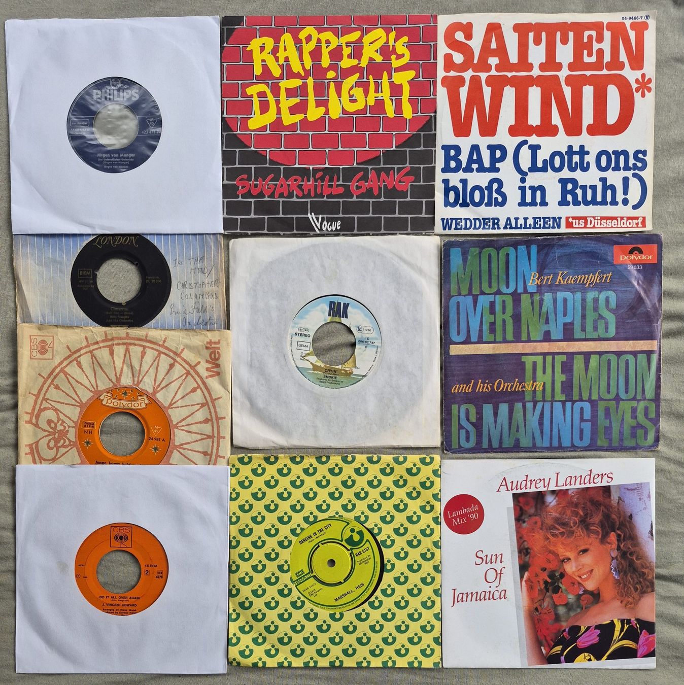 Dischi in vinile: 100 Singles divers – Nuovo (secondo la descrizione) da Onex venduto da X-Ray69