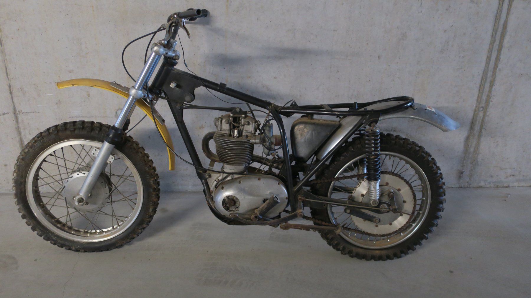 Enduro: BSA B44 E -  Enduro - Motocross mit Ceriani Gabel – Difettoso da Mettendorf TG venduto da jbr73