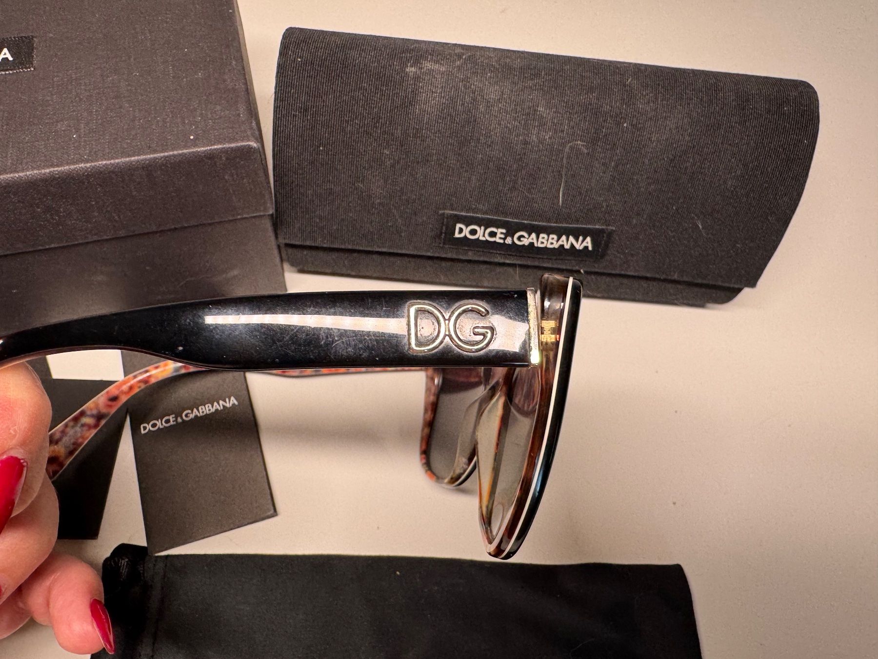 Dolce & Gabbana Occhiali & Lenti: Originale Dolce und Gabbana Brille – Usato da Grosswangen venduto da shoes.bags.and.co 7