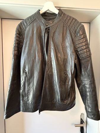 Strellson Lederjacke Derry-S, Gr. 52