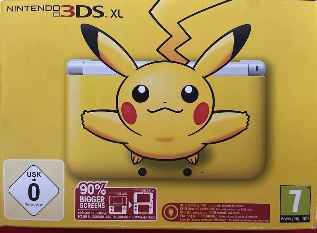 Konsolen: Nintendo 3 DS XL edition Pikatchu  – Gebraucht aus Genève von jbb_2wvh