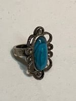 Fingerring mit Türkis