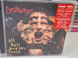 2CD CD Destruction - All Hell Breaks Loose - Special Edition