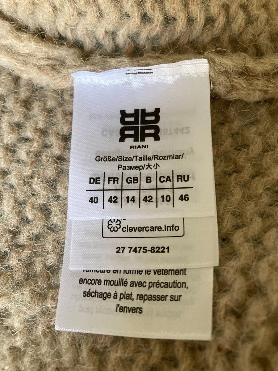 Riani Mäntel: WUNDERBARES RIANI STRICKMANTEL Gr. M/L, ALPAKA, BUTTERWEICH! – Gebraucht aus Zürich von einefreude 7
