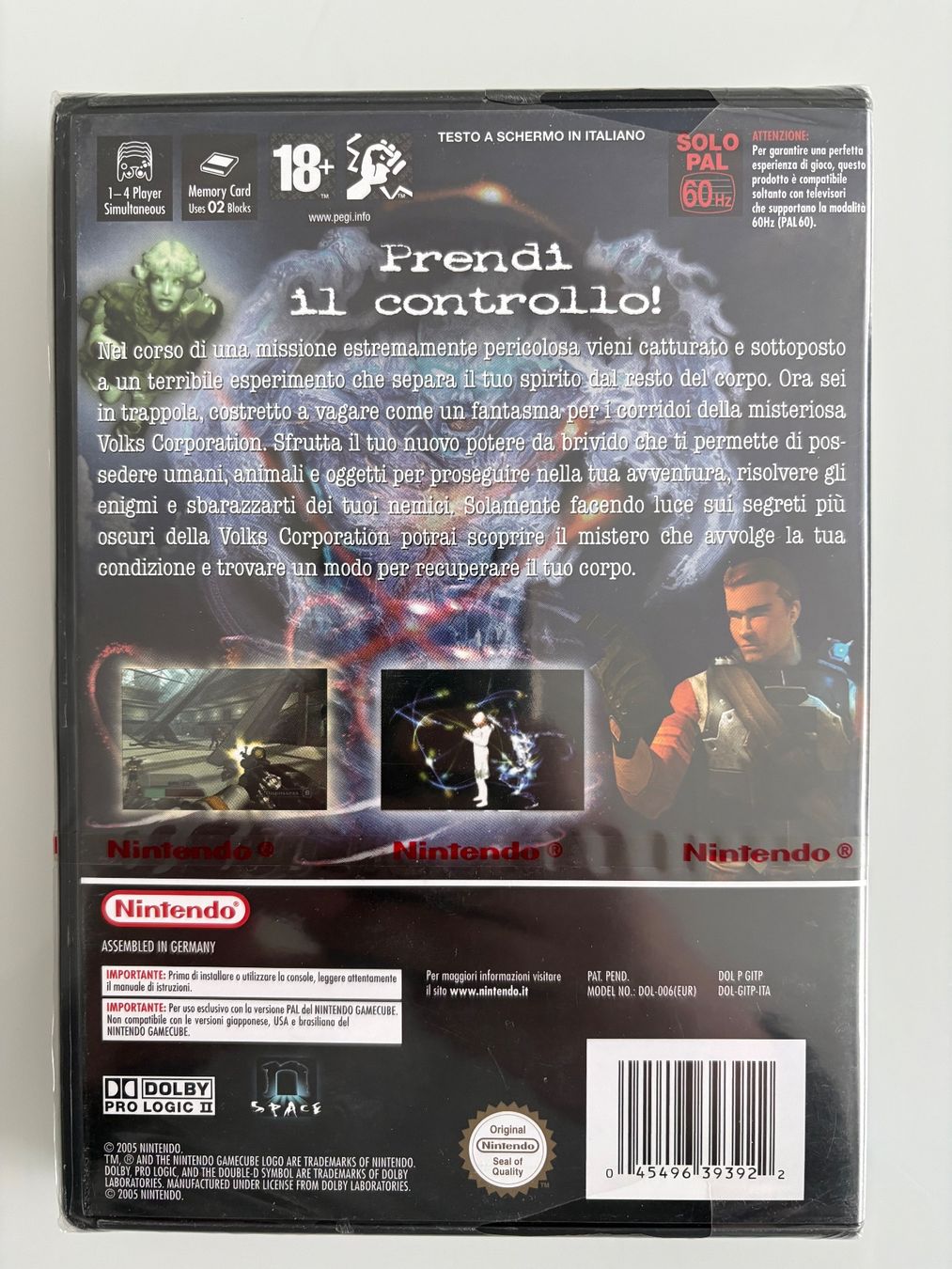Nintendo Giochi: Geist - Nintendo GameCube - brand new sealed – Nuovo e nell'imballaggio originale da Zürich venduto da Collecting-World 2