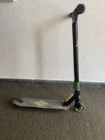 Stunt Scooter, Trottinett schwarz, grün