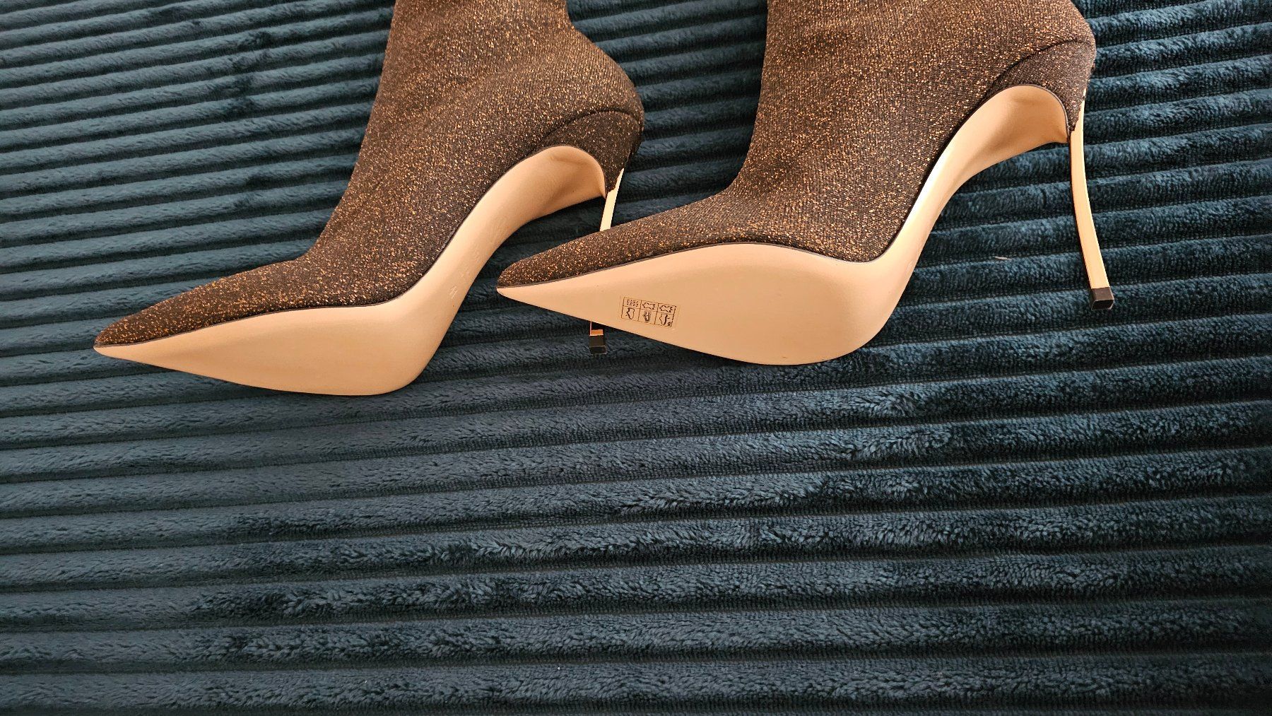 Casadei Damenschuhe: Casadei Overknee-Stiefel Bronz Glitzer – Neu und originalverpackt aus Wetzikon ZH von sei_kmj7 2