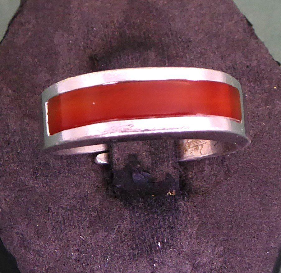 Anelli: Ring 800 Silber mit synthetischem Stein – Usato da Muri AG venduto da silvermouse007