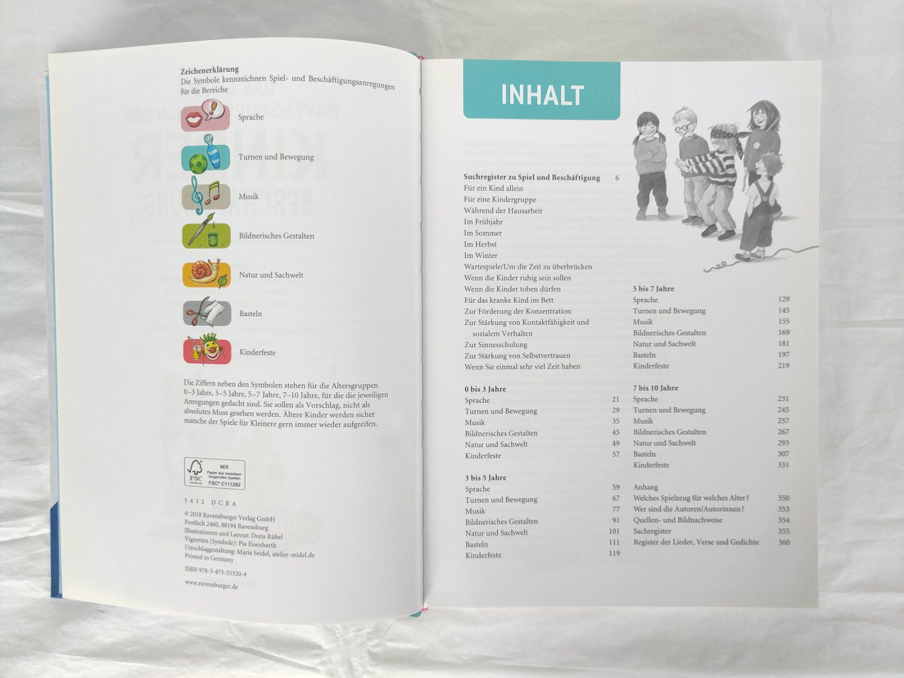 Libri: Buch der Kinderbeschäftigung - Ravensburger Buch – Nuovo (secondo la descrizione) da Pfäffikon ZH venduto da rabali 1