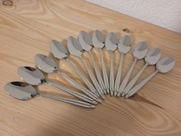 12 hochwertige Espressolöffel, Edelstahl