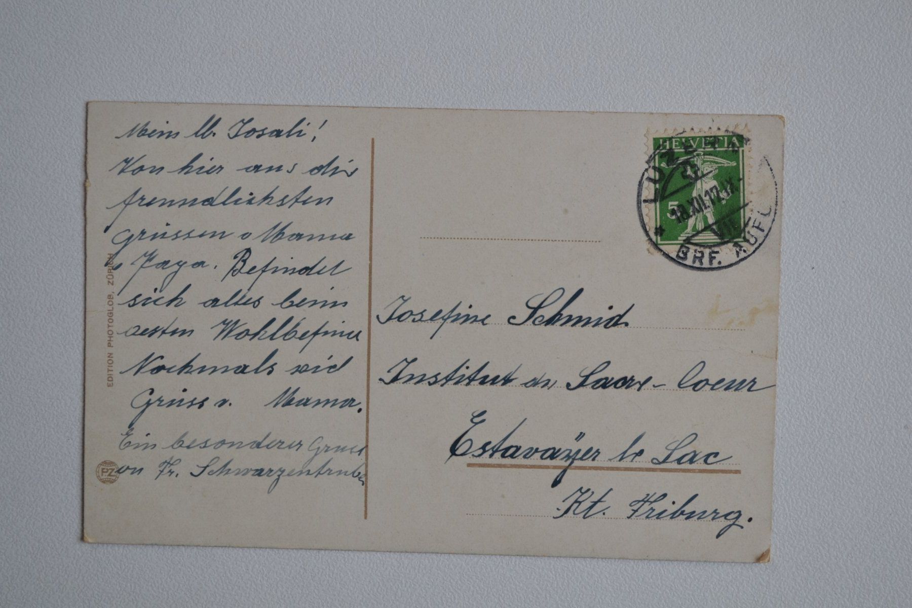 Ansichtskarten: AK Luzern Museggtürme  LU – Gebraucht aus Beinwil am See von kajak55 1