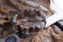 Heliotrop Bangel Armband      –Edelsteinstube Rausverkauf