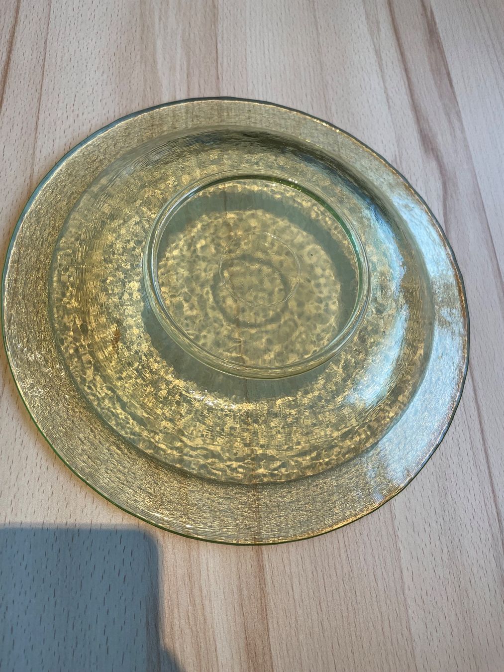 Piatti di portata: Glasteller mit Grünstich – Usato da Haslen AI venduto da s176 1