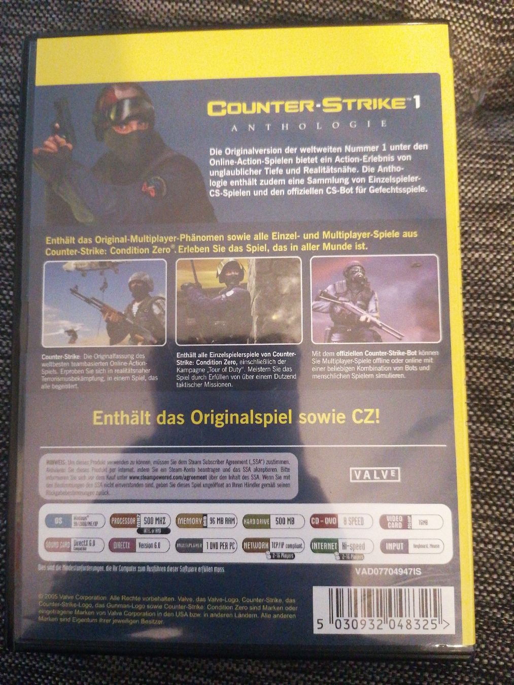 Giochi: COUNTER STRIKE 1 PC DVD – Usato da Pratteln venduto da ThereseZ 1