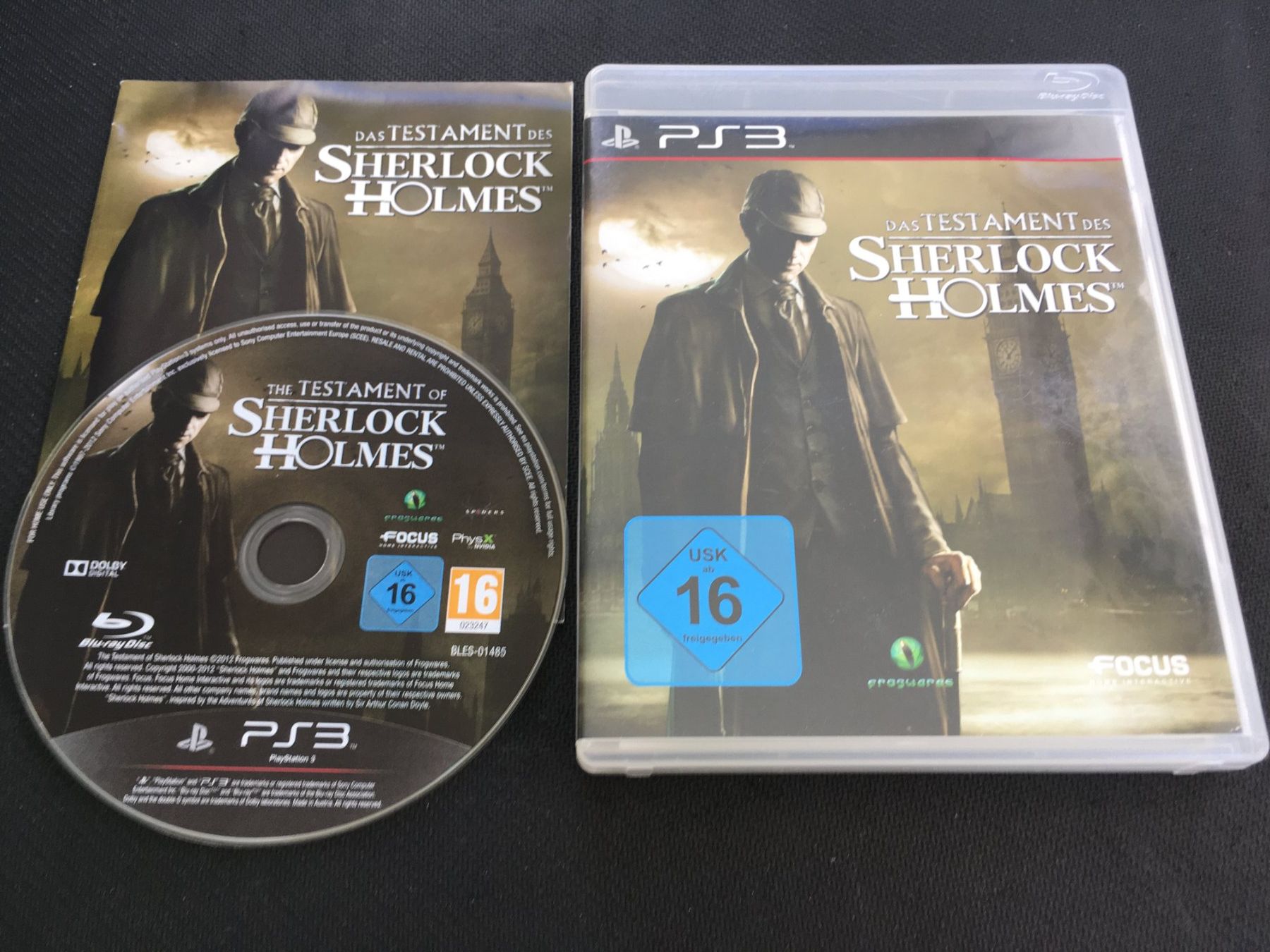 Sony Giochi: Das Testament des Sherlock Holmes - Playstation 3 / PS3 – Usato da St.Gallen venduto da Punktchen01