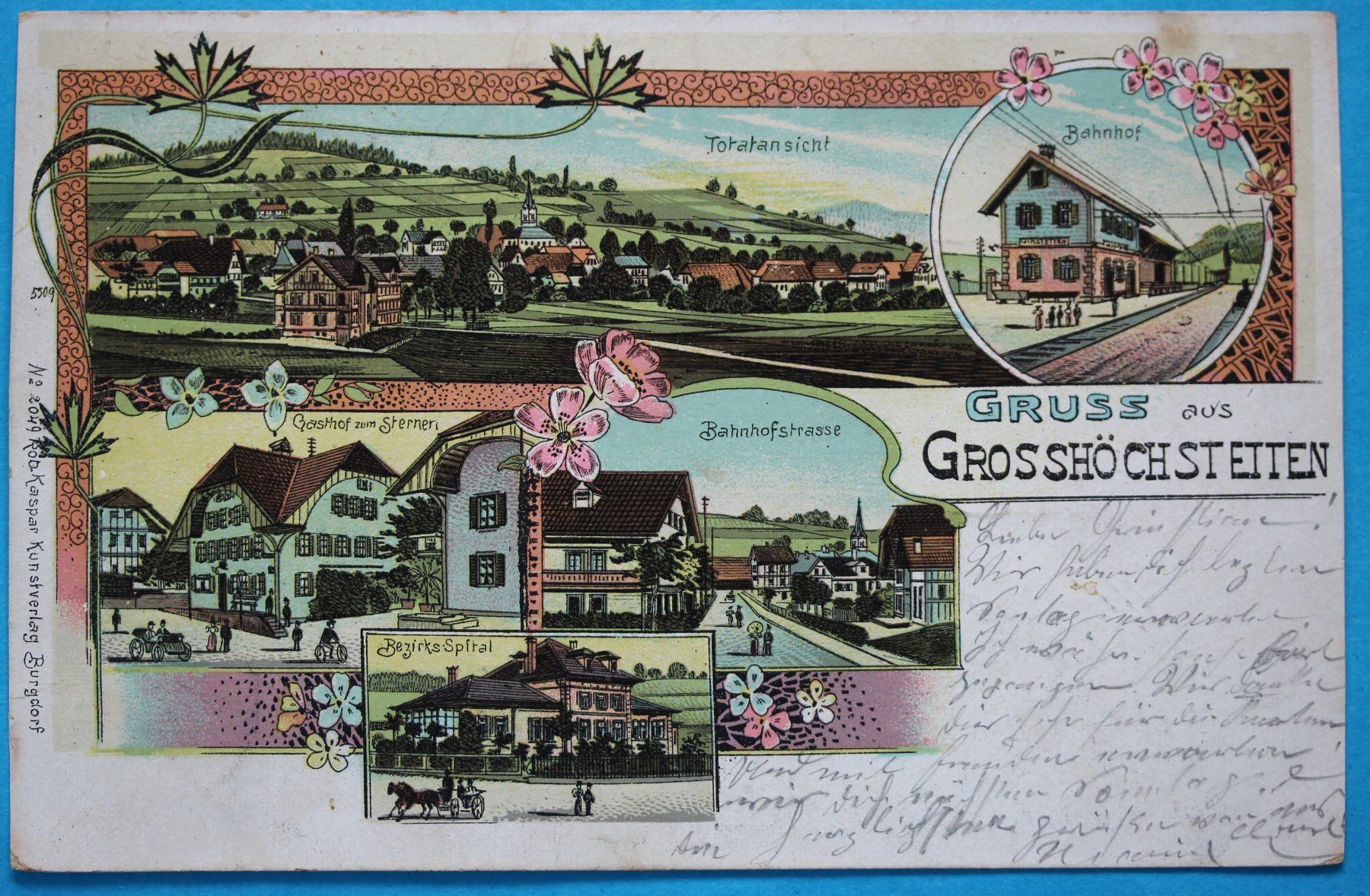 Cartoline postali: GROSSHöCHSTETTEN LITHO AK – Usato da Lotzwil venduto da pirolh