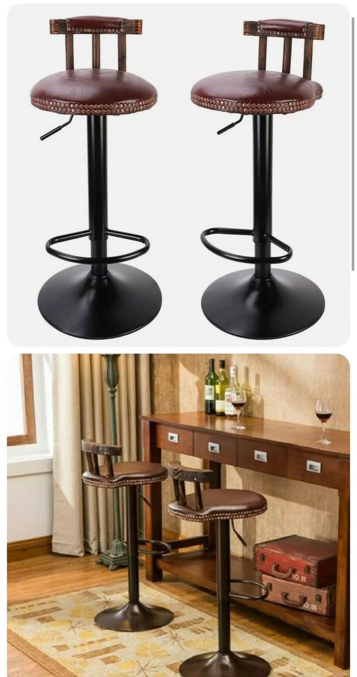 Sgabelli: Barhocker 2x Set Barstühle mit lehne – Nuovo e nell'imballaggio originale da Amriswil venduto da JaJa-Express