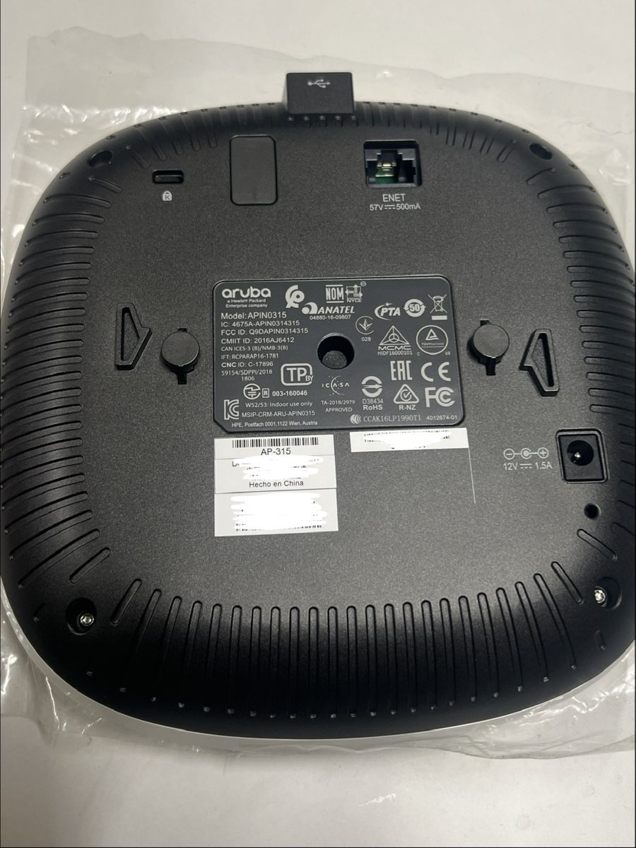 WiFi: Aruba AP-315 Dual 2x2/ 4x4 – Nuovo (secondo la descrizione) da Andwil venduto da SSINFO 2