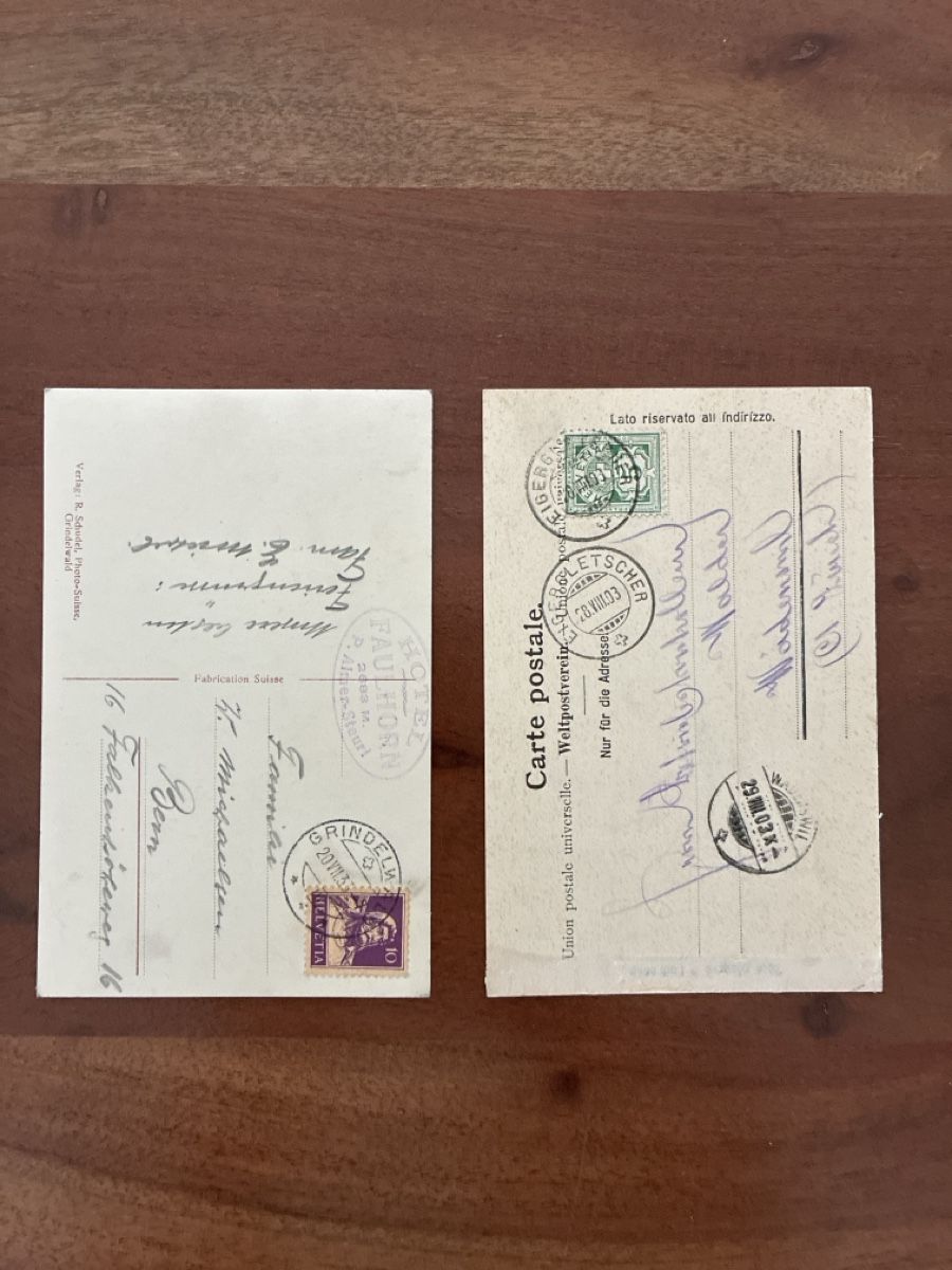 Cartes postales: 5 Ansichtskarten Schweiz vom Eigergletscher BE – D'occasion à Oftringen par Cla.vD.74 3