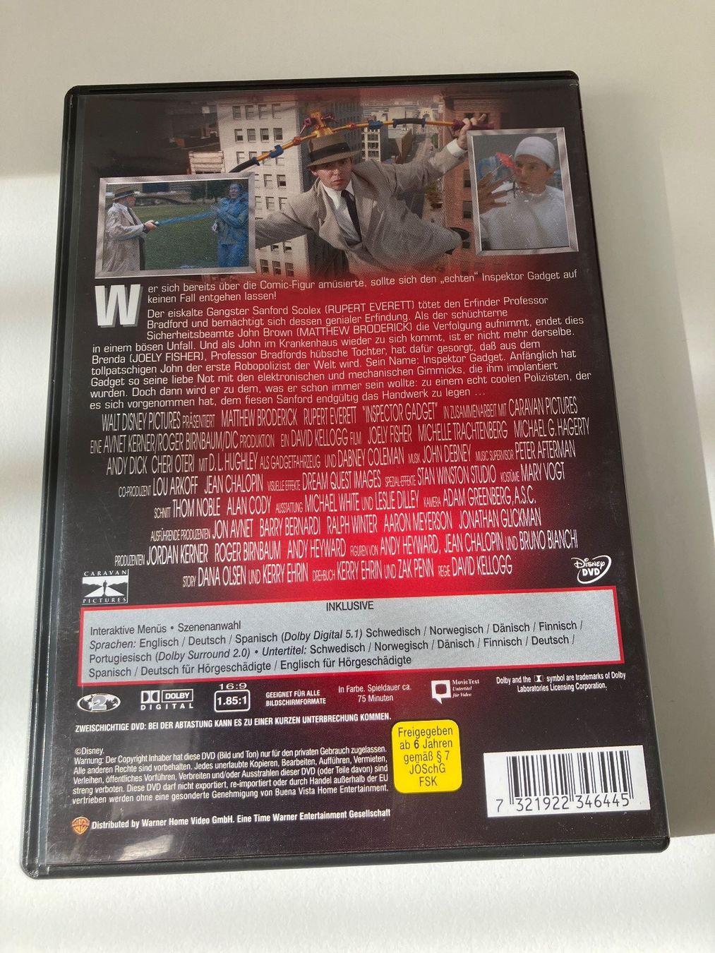 Tutti i DVDs: Inspektor Gadget (DVD) Matthew Broderick, Rupert Everett – Usato da Arbon venduto da HelFer01 1