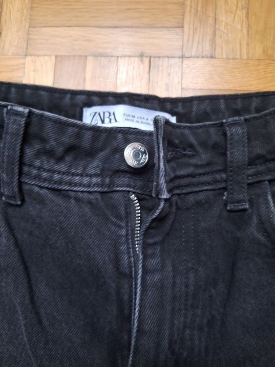 Schwarze Zara Jeans, Grösse 38, Top Zustand 3
