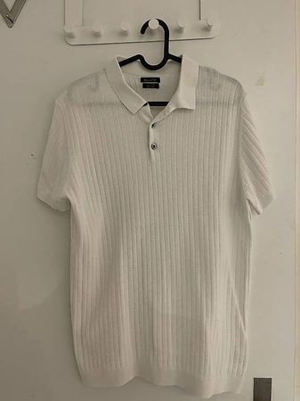Massimo Dutti White Polo