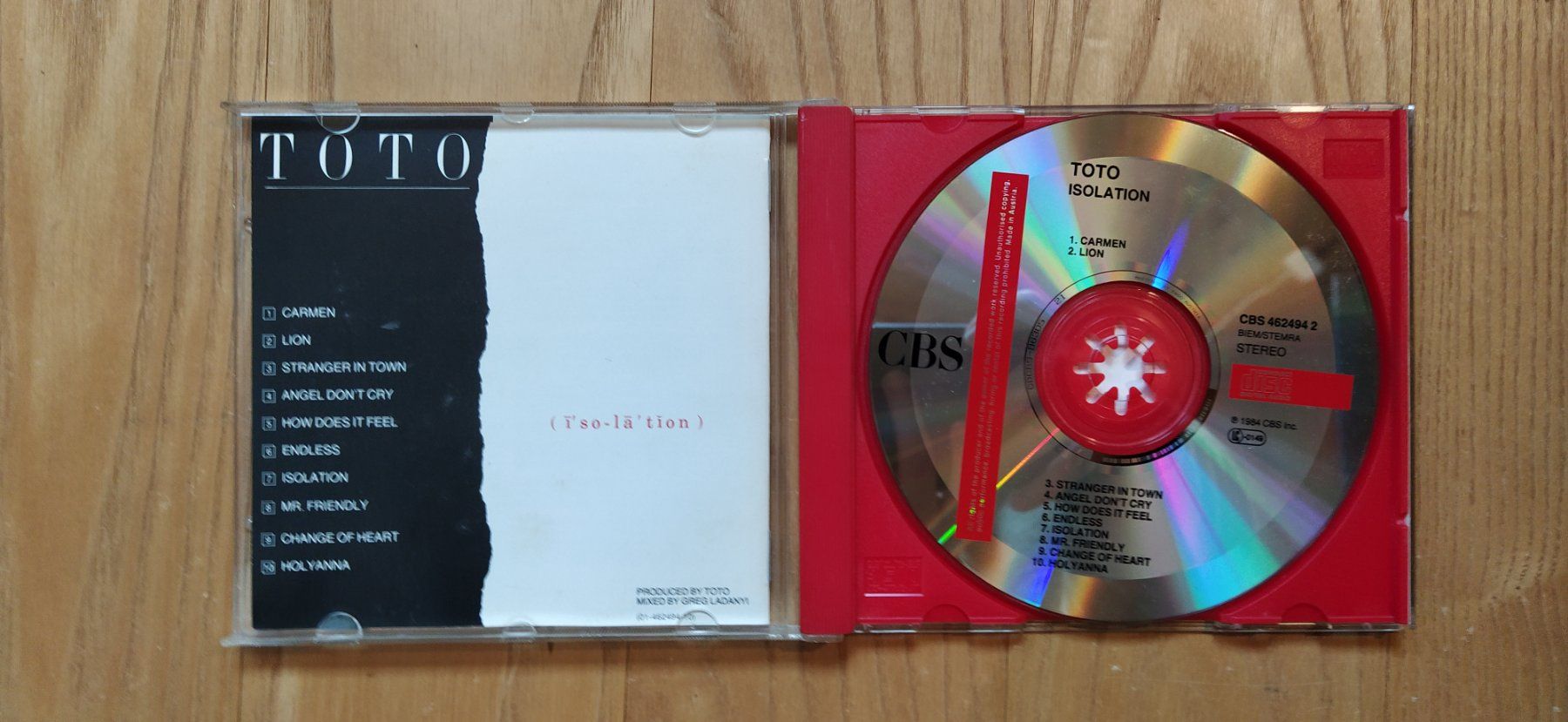 CD: TOTO - Isolation - seltene CD – Usato da Männedorf venduto da Yoshi_87 1