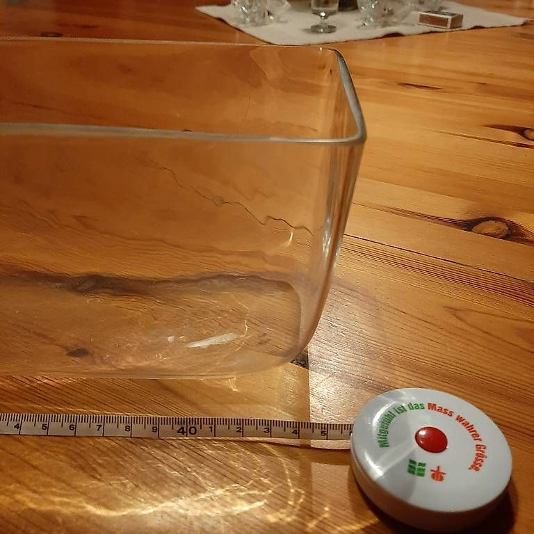 Schalen: längliche Glasschale – Gebraucht aus Schafisheim von annina55 1