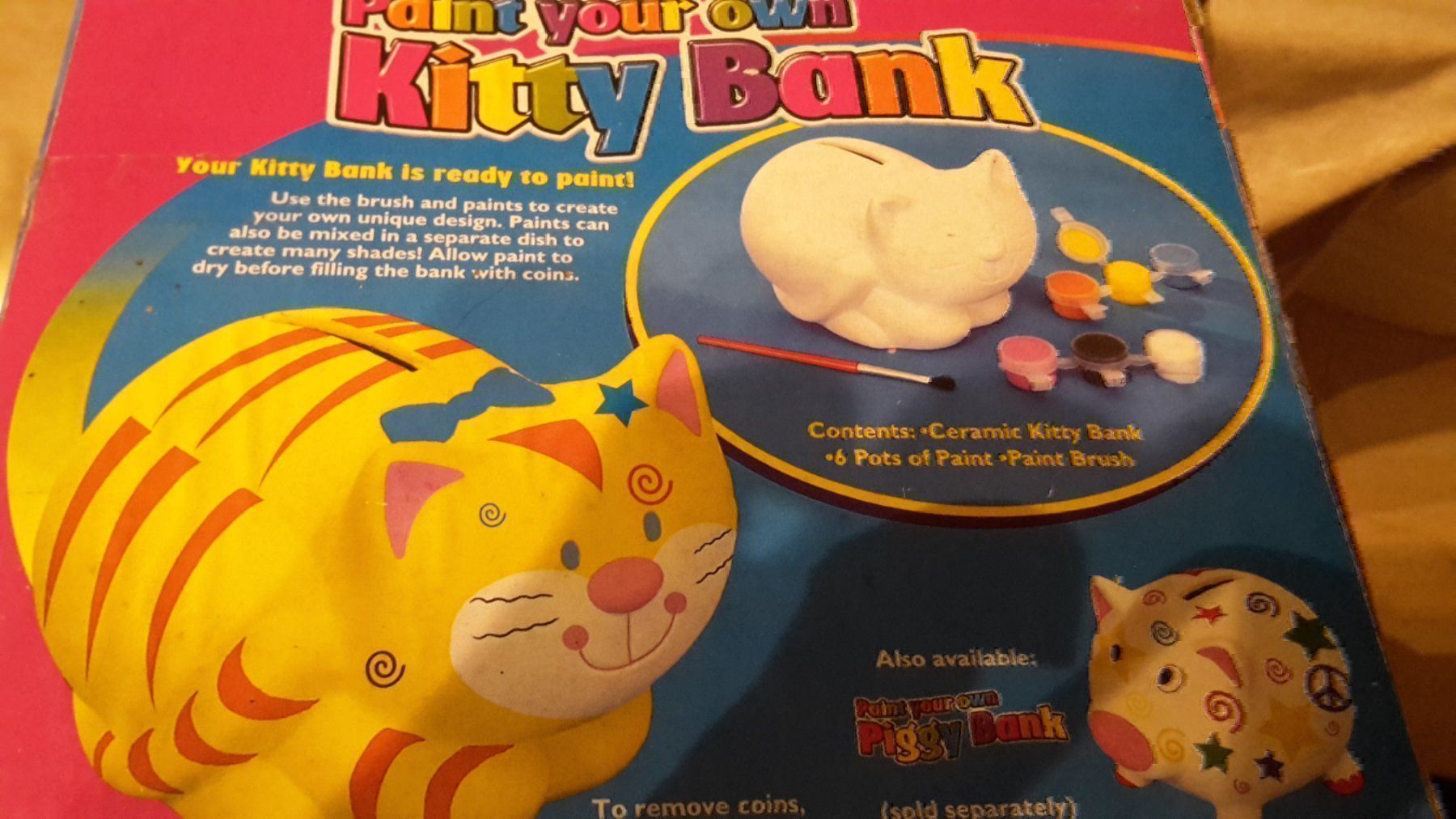 Salvadanai: Sparkasse Katze zum selbst bemalen – Nuovo (secondo la descrizione) da Schwarzenburg venduto da Flamingo07