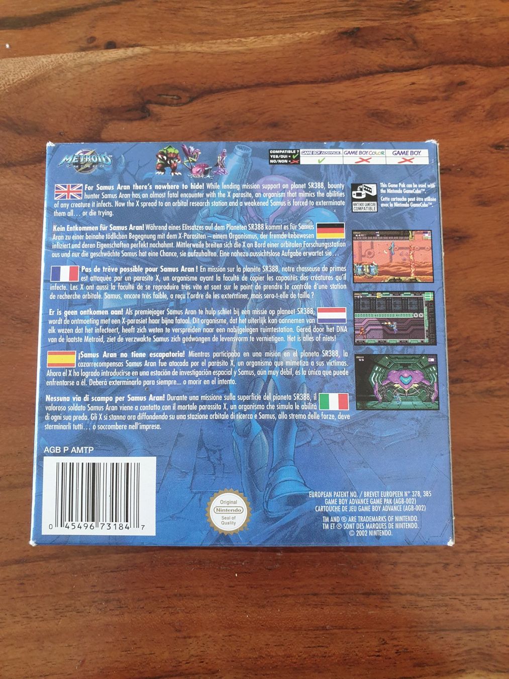 Giochi: Metroid Fusion OVP / Gameboy Advance – Usato da Rain venduto da Rou_z26r 1