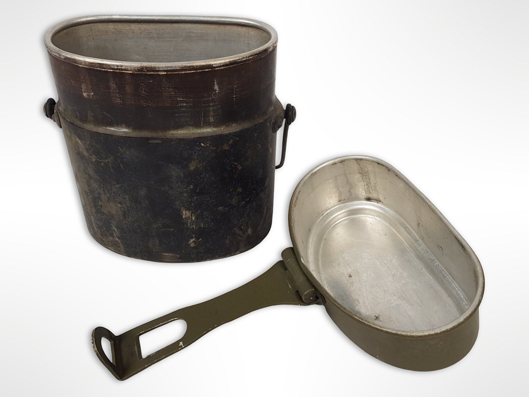 Pentole: Militär Gamelle von 1940 – Usato da Suhr venduto da Restwert_Suhr 3