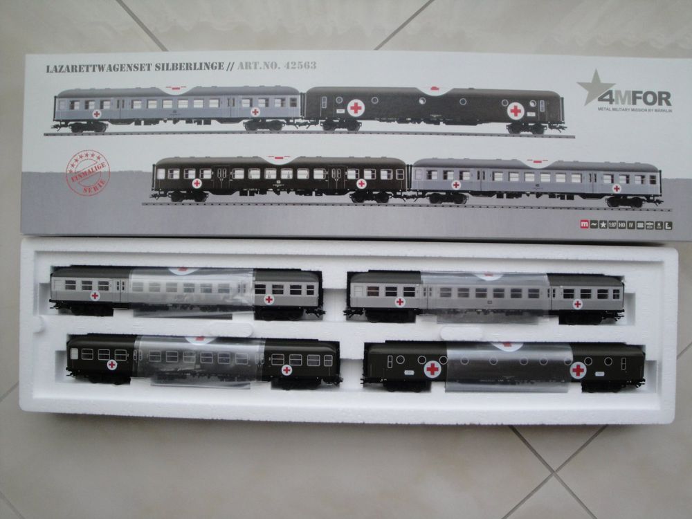 Voitures Märklin HO 4000 Et 4051 En Tôle - Lot Occasion | Modélisme Ferroviaire