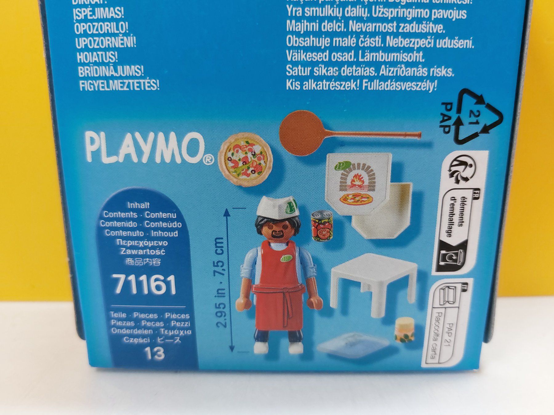 Playmobil Giocattoli: PLAYMOBIL 71161 Pizzabäcker - Pizza NEU – Nuovo e nell'imballaggio originale da St.Gallen venduto da TinasBauundSpiel 2