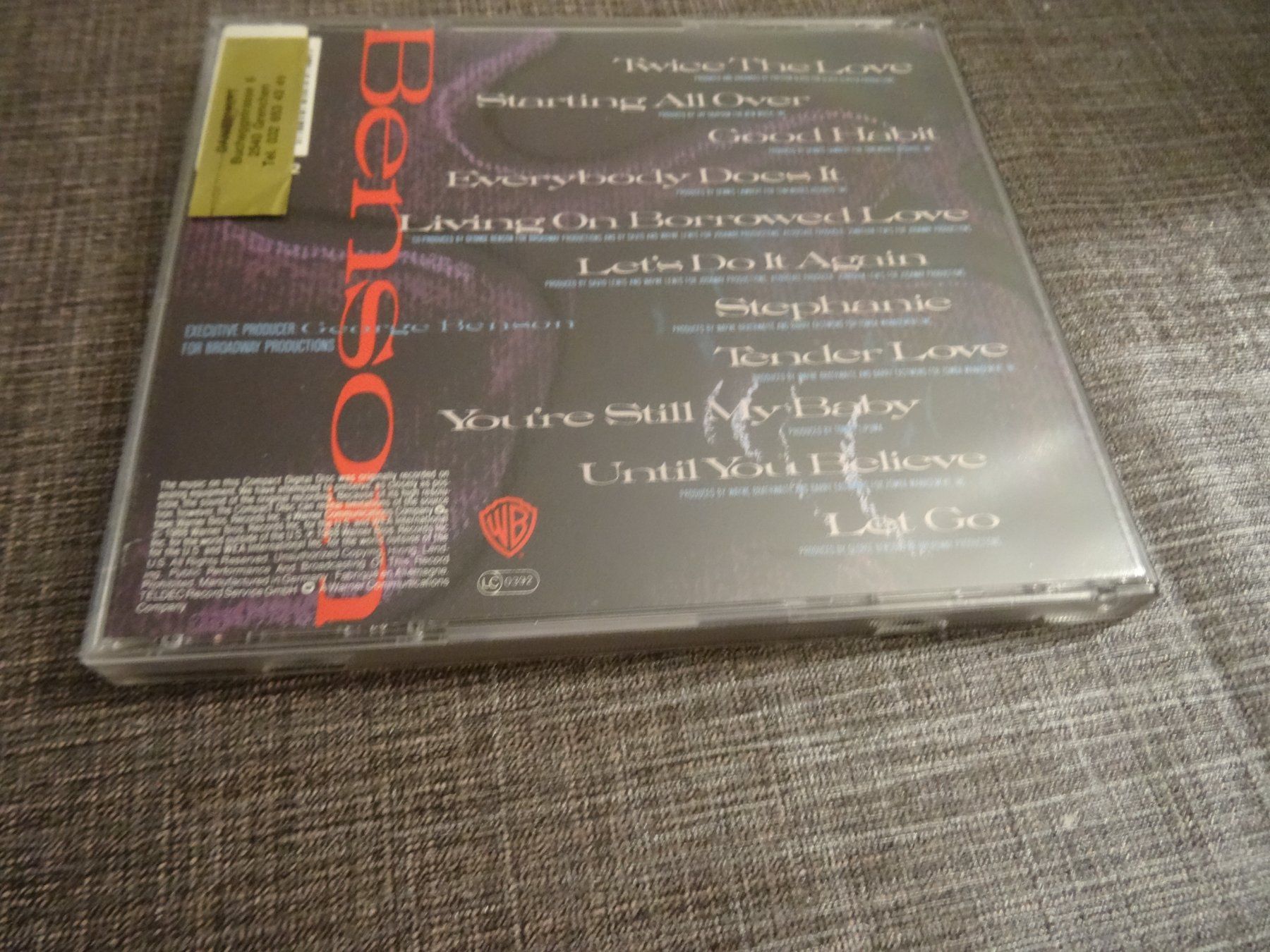 CD: George Benson - Twice The Love CD – Usato da Olten venduto da Disc-Ausverkauf 1