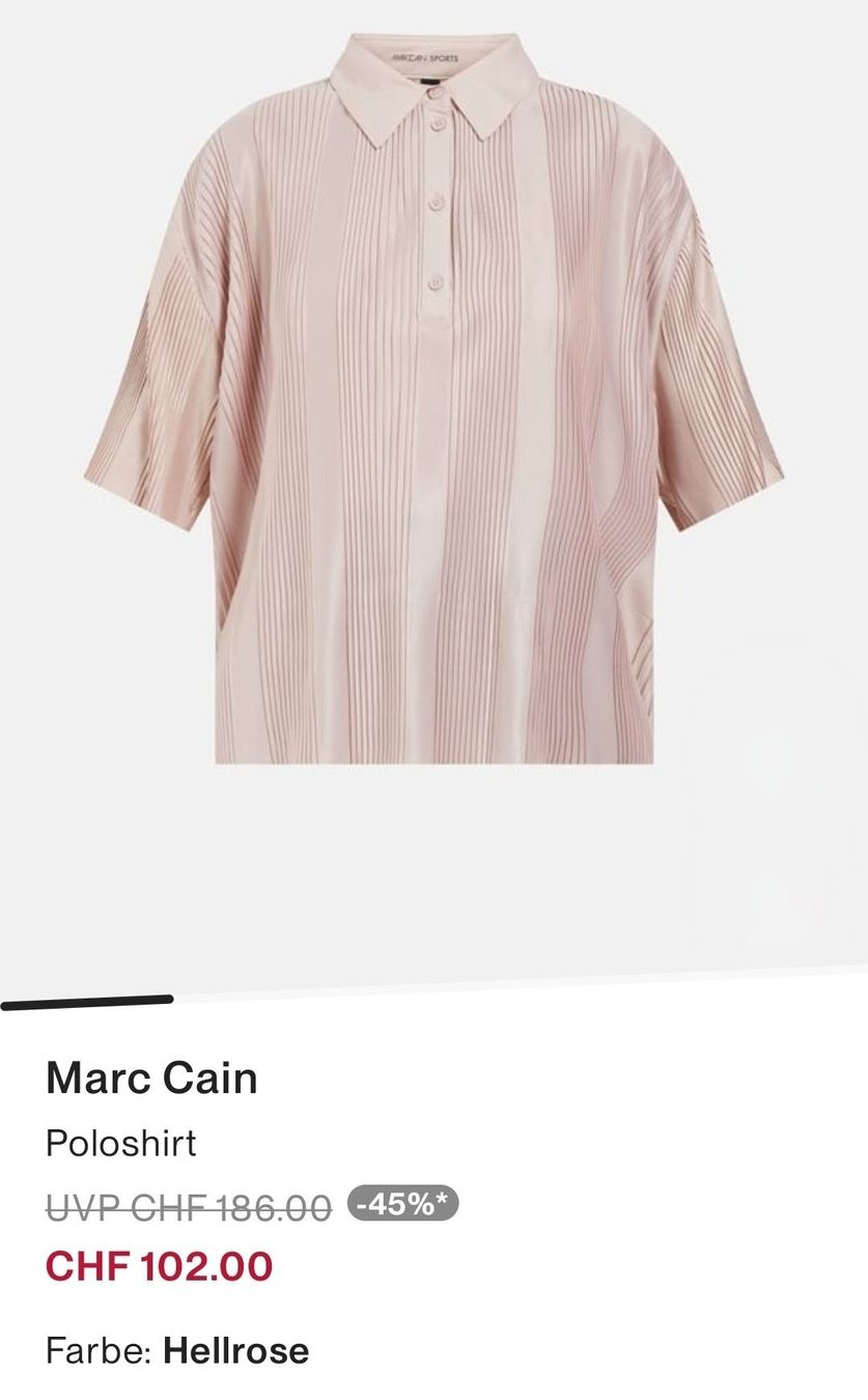 Marc Cain Magliette Polo: Marc Cain exklusives Polo Shirt – Nuovo (secondo la descrizione) da Widnau venduto da Schurlibua 1